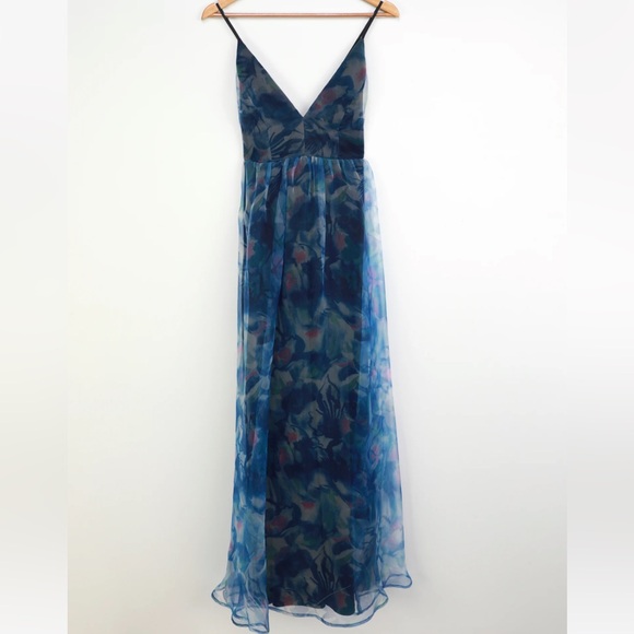 Lulus floral organza maxi dress - Picture 3 of 5